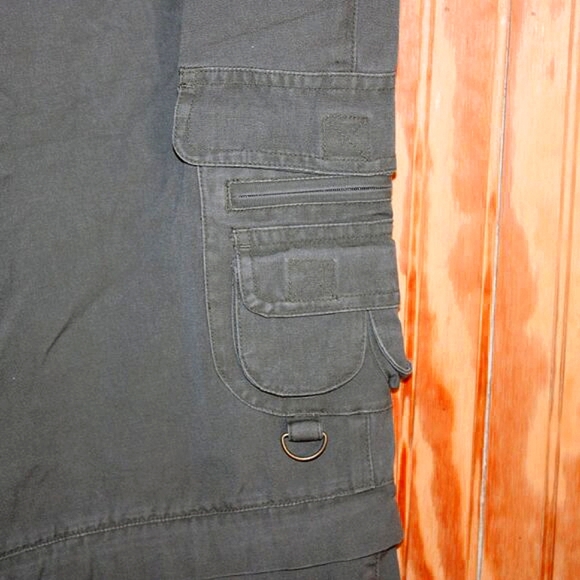 RedHead Convertible Cargo Pants/Shorts - Olive Green - Size 42x30 - Picture 7 of 10